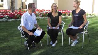 BNP Paribas Open  How Well Do You Know Makarova and Vesnina [upl. by Christan]