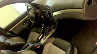 Zaino Z9 Z10 Leather Treatment Conditioning Application BMW E39 M5 [upl. by Nosirrah575]