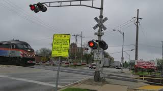 25th Avenue Railroad Crossing Franklin Park IL [upl. by Cochran828]