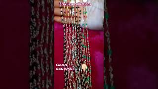 Microgold plated gundla maalalu trending shorts microgold jewellerycollection viralvideo [upl. by Ayyidas]