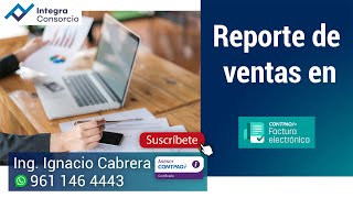 Reporte de Ventas en CONTPAQi Factura Electrónica [upl. by Bay]