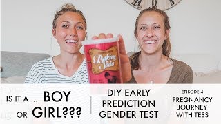 Is this EARLY DIY Gender Prediction Test ACCURATE  GENDER REVEAL EGG SMASH [upl. by Buck]