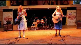 The Carr Sisters Original “The Party’s Over” Live at The Florida Folk Festival [upl. by Nayek]