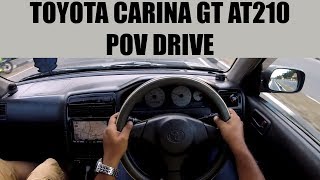 Toyota Carina GT POV Drive [upl. by Kerad]