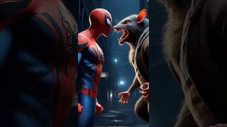 quotIncredible fusion of Spider man and rat 🐁 hybridquotaicreation ytshortsshortsfeedspidermanforyou [upl. by Miharbi]