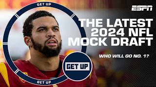 🚨 2024 NFL Mock Draft Alert 🚨  Get Up [upl. by Ahcarb994]