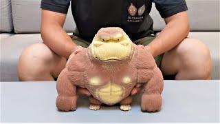 Monkee Toy Unboxing  Stress Relief Squishy Monkey Toy Tiktok [upl. by Ihsoyim]