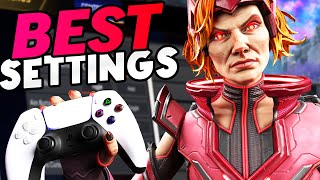 Best Controller Settings In Season 21 Apex Legends [upl. by Hserus]