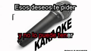 DESEO INSACIABLE WILSER ANDRES KARAOKE [upl. by Shellie420]