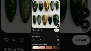 Did you see my nail stand break lol nails gelpolish nailart goldnails [upl. by Atnoved]