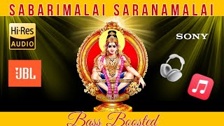 quotBASS BOOSTED  SABARIMALAI SARANAMALAI Dolby Atmosquot ANGEL LVL BASS [upl. by Llebyram]