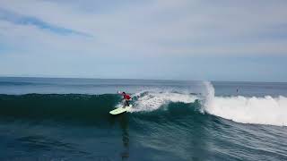 Surfing Playa Guiones Nosara [upl. by Ardiekal]