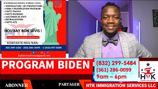 BILAN POU 13 ME REZIDANS  USCIS GENTAN RANTRE NAN 28 JANVIER  PROGRAM BIDEN ANPIL MOUN APROUVE [upl. by Darrej]