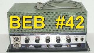 BEB 42 Vintage Tube Amplifier Geloso G3227 Teardown Röhrenverstärker [upl. by Niel993]