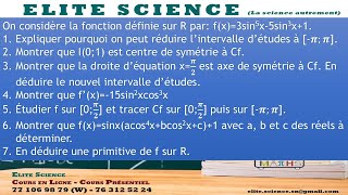 PROBLEME DE LA SEMAINE N°5 fonction circulaire [upl. by Card]