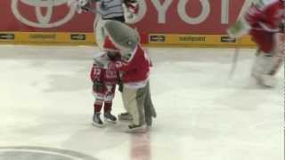 Rennbambini vs Sharky  Kölner Haie Mini Skills [upl. by Lauter]