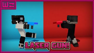 Playing with laser guns 1v1  Minecraft  Rotated Chaos [upl. by Atiekram233]