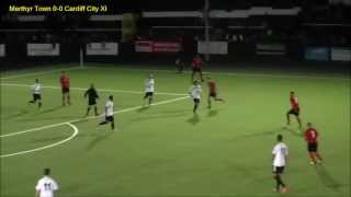 Merthyr Town v Cardiff City XI October 10th 2013 [upl. by Barton443]