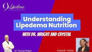 Understanding Lipedema Nutrition with Dr Wright and Crystal  QampA Session lipedema [upl. by Bernardine468]