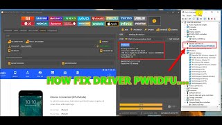 HOW FIX DRIVER PWNDFUBYPASS IPHONEIPAD BY UNLOCKTOOL [upl. by Zipporah]