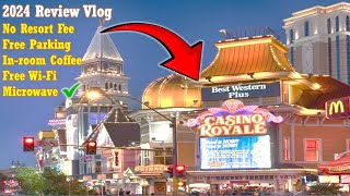 Best Western Casino Royale Las Vegas  My stay review of the hotel  Las Vegas Strip lasvegas vlog [upl. by Gert]