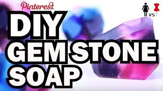 DIY Gem Stone Soap Corinne VS Pin 38 [upl. by Lawry]