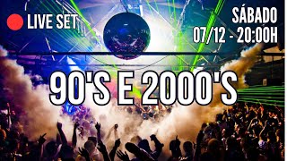 LIVE ESPECIAL 🔊🔥 Clássicos 90s e 2000s no Vinil  MIXAGENS DJ ACACIO aka Dj KazZ 🎧🔥 [upl. by Ruelu]