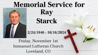 11124 at 1pm Ray Starck Memorial Service [upl. by Marmawke]