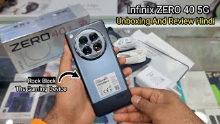 Infinix ZERO 40 5G Unboxing amp Full Review The Rock Black The Gaming Phone [upl. by Rodgiva]