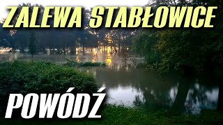 523 WROCŁAW POWÓDŹ  ZALEWA STABŁOWICE LEŚNICA MARSZOWICE [upl. by Kendy]