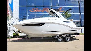 2017 Sea Ray Sundancer 260 For Sale at MarineMax Dallas [upl. by Lemrac]