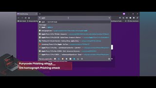Punnycode phishing attack with Apple domain name [upl. by Fife662]
