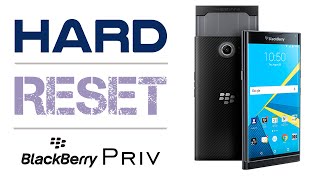 Hard Reset BlackBerry Priv  Factory Reset [upl. by Ajram]