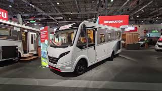 93k Dethleffs Globebus i6  a narrow integrated motorhome [upl. by Annaujat]