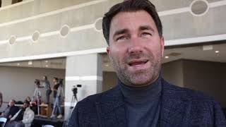 EDDIE HEARN RAW IN KANSAS ON BELLEW USYK PLANS JOHNSONBUATSI KHANBROOK TALKS AJ WILDCARD [upl. by Aikemot]