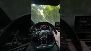 2018 S4 B9 Catless downpipe acceleration turbosounds audia4turbo fast automobile turbospeed s4 [upl. by Nodnnarb]