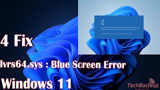 How to Fix Ivrs64sys Blue Screen Error in Windows 1011 [upl. by Idnyc]