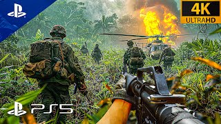 Vietnam War 1968™ LOOKS ABSOLUTELY TERRIFYING on PS5  Realistic Immersive ULTRA Graphics Gameplay [upl. by Dnamron518]