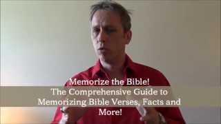 7 Easy Bible Memorization Tips from quotMemorize the Biblequot [upl. by Albers200]