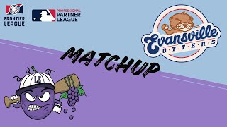 Game 22 Evansville Otters vs Lake Erie Crushers  6424 AudioCast [upl. by Napas30]