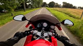 Kvällstur  Honda VTR1000F Firestorm RAW4K [upl. by Akcebar292]