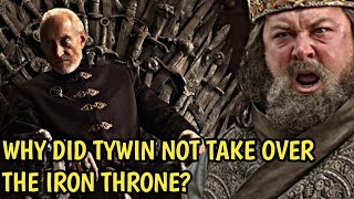 Why didnt Tywin Lannister instead of Robert take the throne when he sacked Kings Landing [upl. by Joung]