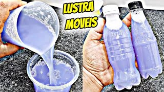 LUSTRA MÓVEIS COM APENAS 3 INGREDIENTES SUPER FÁCIL RÁPIDO ECONOMICO E PERFUMADO À FRIOFAÇA E VENDA [upl. by Mientao]