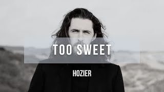 Hozier  Too Sweet  Lyrics [upl. by Edecrem228]