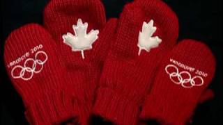 10 Red Mittens Hot Selling Item at Vancouver Olympics [upl. by Iroc]