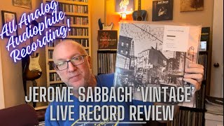 Jerome Sabbagh Vintagequot Analog Tone Factory Live Review [upl. by Witt573]