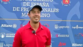 Víctor Pastor Campeón de España Profesional  SOMOSGOLF [upl. by Fokos]