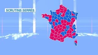 Départementales les points chauds du second tour [upl. by Eocsor317]