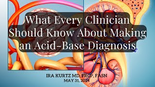 What Every Clinician Should Know About Making an AcidBase Diagnosis Ira Kurtz MD FRCP FASN [upl. by Corilla]