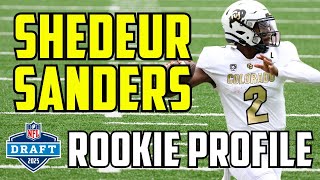 Shedeur Sanders Rookie Scouting Report  2025 NFL Draft Prospect [upl. by Cleopatra]